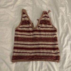 Free people crochet top
